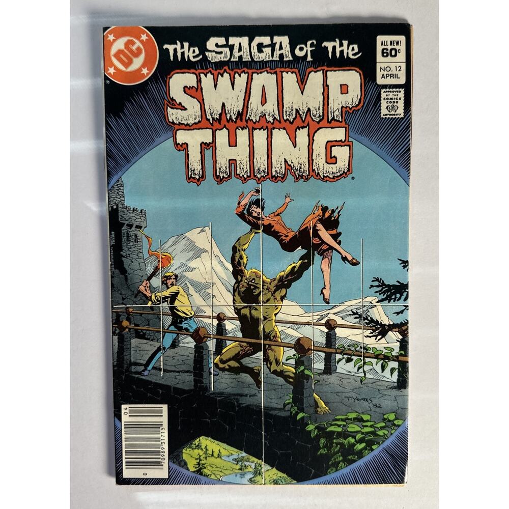 THE SAGA OF THE SWAMP THING #12 DC 1983 comic book bagged boarded high grade!